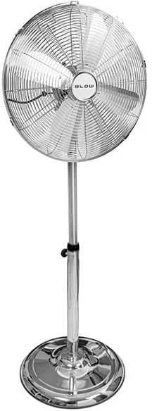 44-655 Wentylator stojący 16" 60w srebrny metalowy