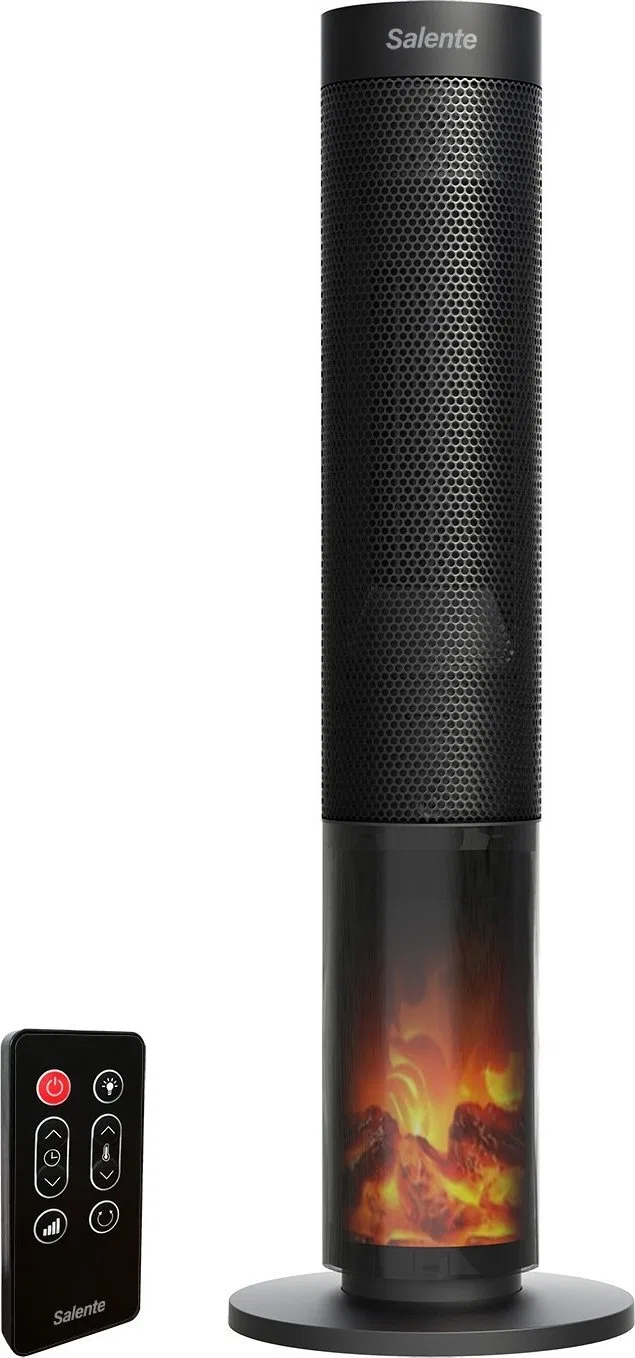 Wentylator Evolveo EVOLVEO Salente HotTower, teplovzdušný sloupový ventilátor, černý