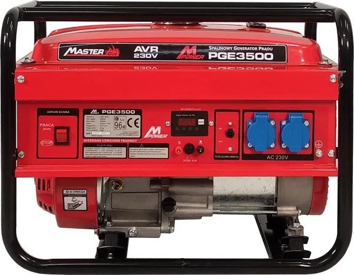 MasterCut MASTERCUT PGE3500 AGREGAT PRĄDOTWÓRCZY GENERATOR PRĄDU 2,8KW 230V 7,0KM