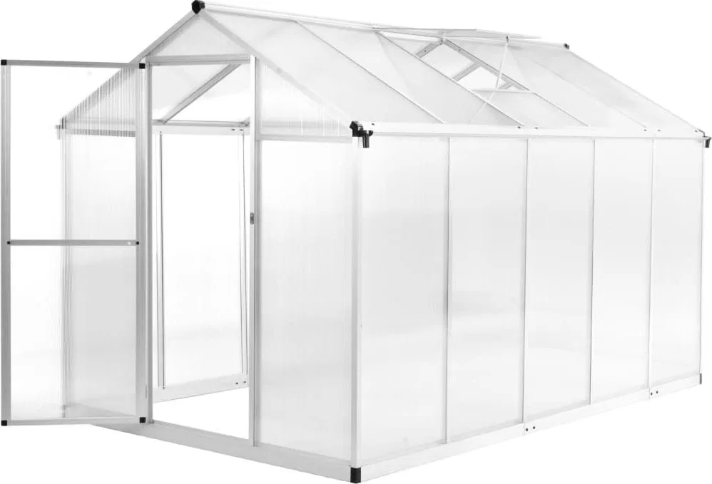 vidaXL Szklarnia 242 cm x 250 cm x 195 cm (41318)