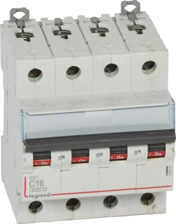 Legrand Wyłącznik nadprądowy 4P C 16A 6kA S304 DX3 407928