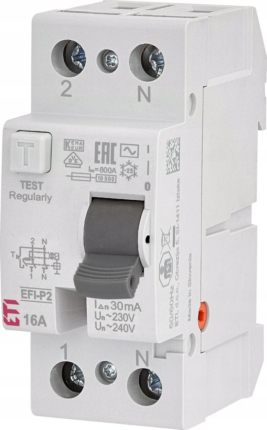 ETI EFI-P2 AC 16/0.03 SROVES NUOTEKIO RELE