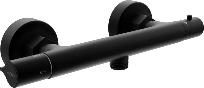 Bateria prysznicowa Mexen Mexen Slim termostatyczna bateria prysznicowa czarna - 77105-70