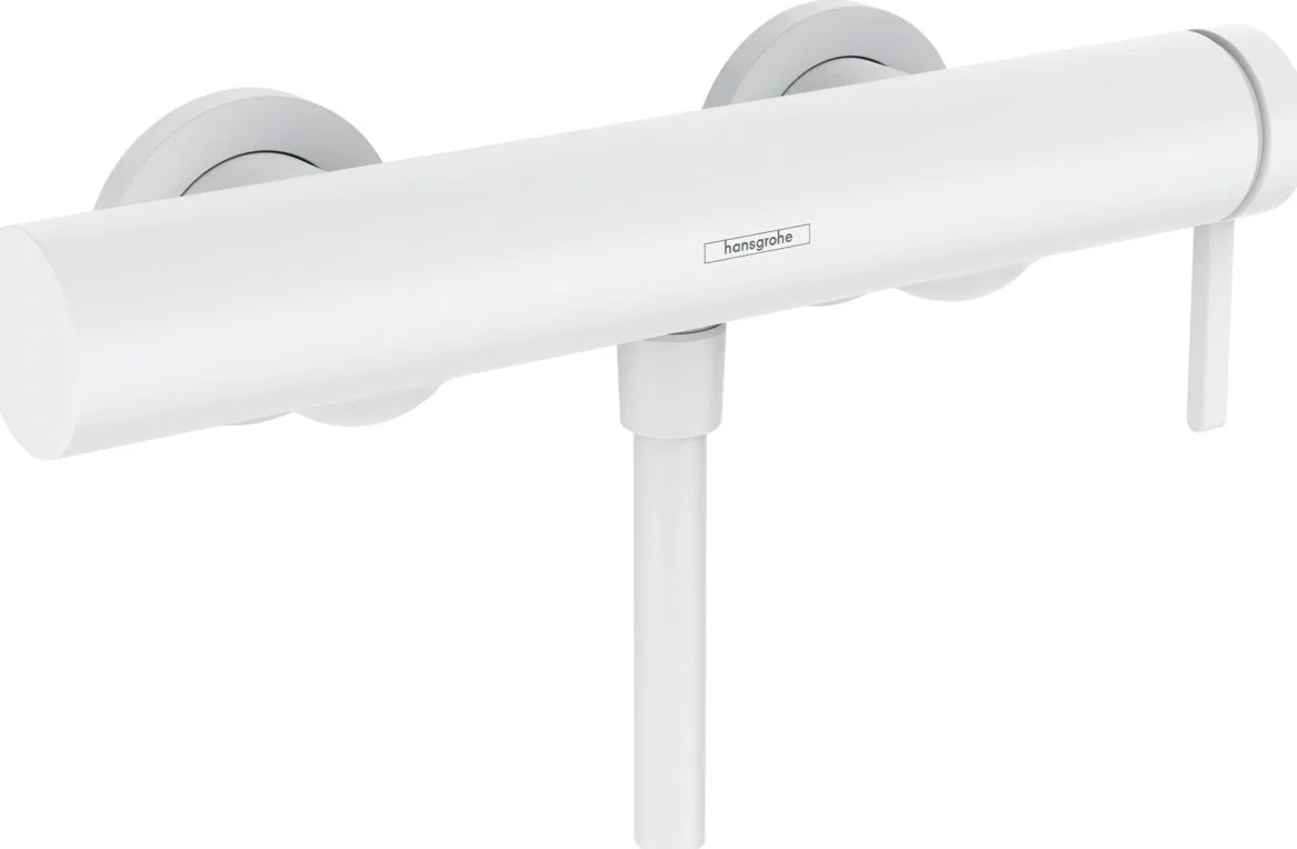 Shower mixer Hansgrohe Finoris 76620700, white matt