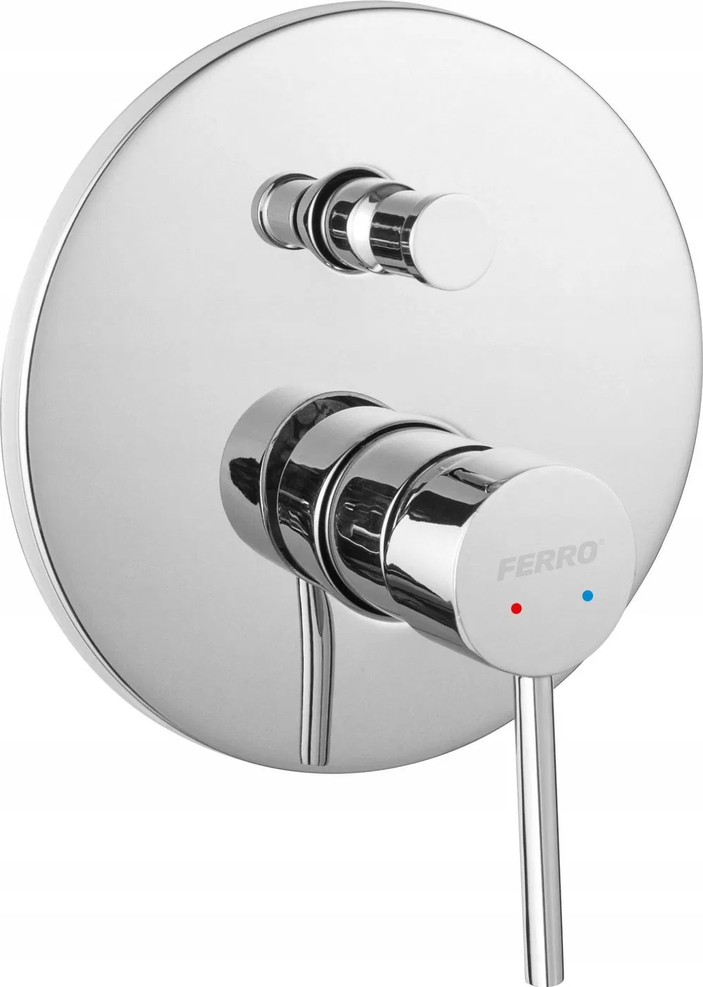 Bateria prysznicowa Ferro FIESTA bateria podtynkowa, 2-funkcyjna, chrom