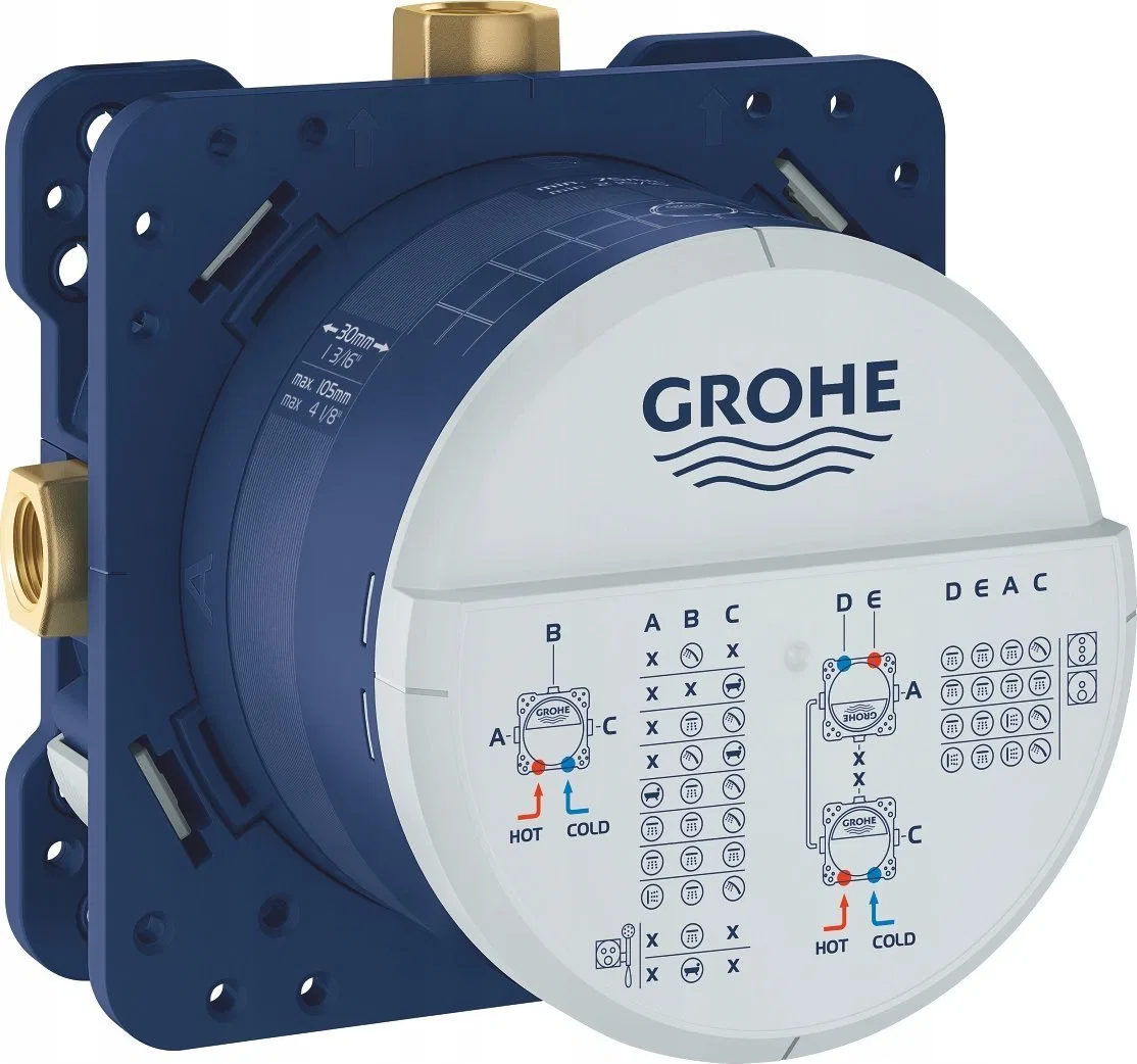 Bateria prysznicowa Grohe Grohe Rapido SmartBox universal Flush Mount Body, 1/2
