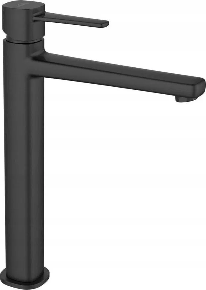 Washbasin faucet INVENA MAGIC TREND, black, high