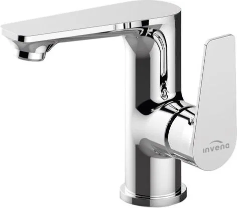 Bateria umywalkowa Invena Dokos stojąca chrom (BU-19-0B1)