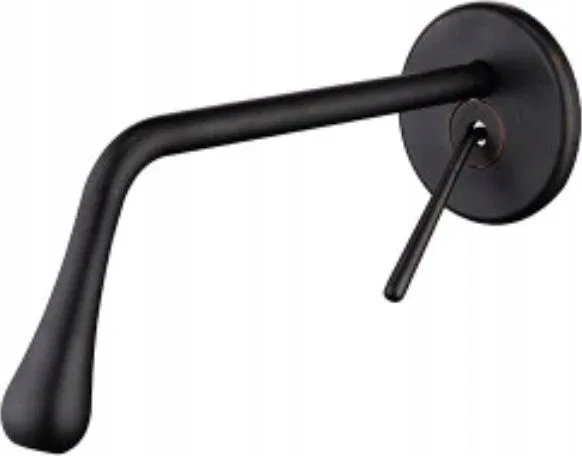 Bateria umywalkowa PDS v3 ścienna czarny