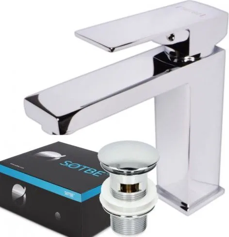 Bateria umywalkowa Sotbe Vorma stojąca chrom (VOR-SSS-80289238)