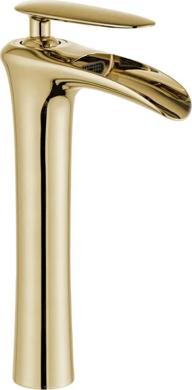 Bateria umywalkowa Mexen Mexen Lyra bateria umywalkowa wysoka, złota - 745310-50