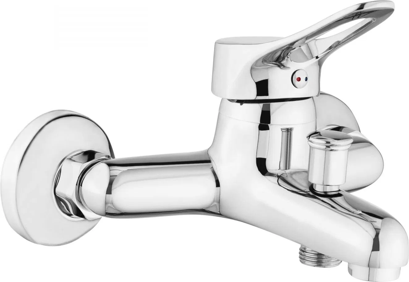 Bateria wannowa Neo Vero ścienne chrom (BOW 010M)