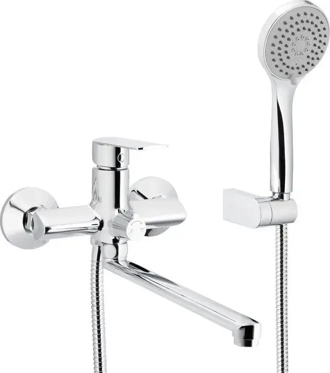 Bateria wannowa 4428-715-00 / KFA / AGAT / BATERIA WANNOWO-UMYWALKOWA Z NATRYSKIEM PUNKTOWYM, CHROM