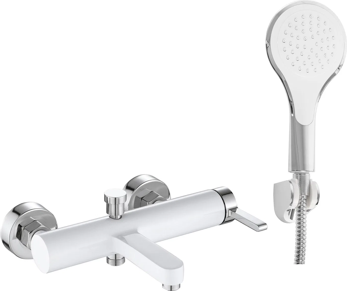 Bateria wannowa Rea Polo ścienne biały (REA-B9943)