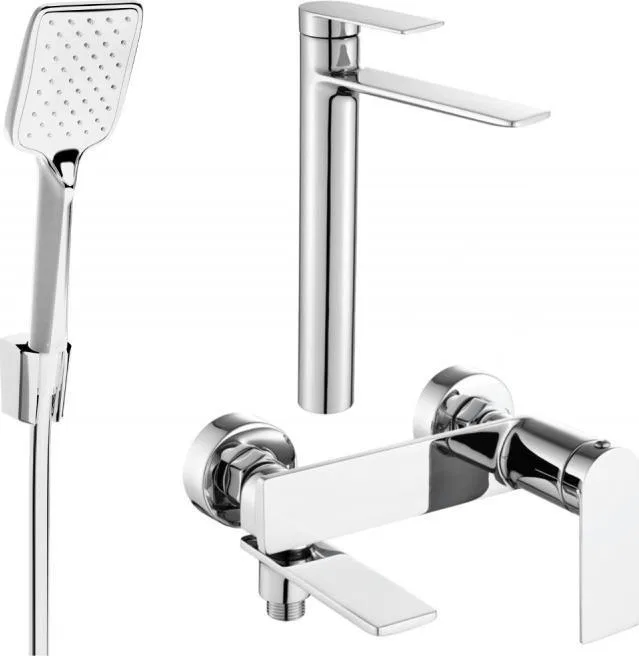 Bateria wannowa Mexen Mexen Zero R62 zestaw wannowy, chrom - 71113R62-00