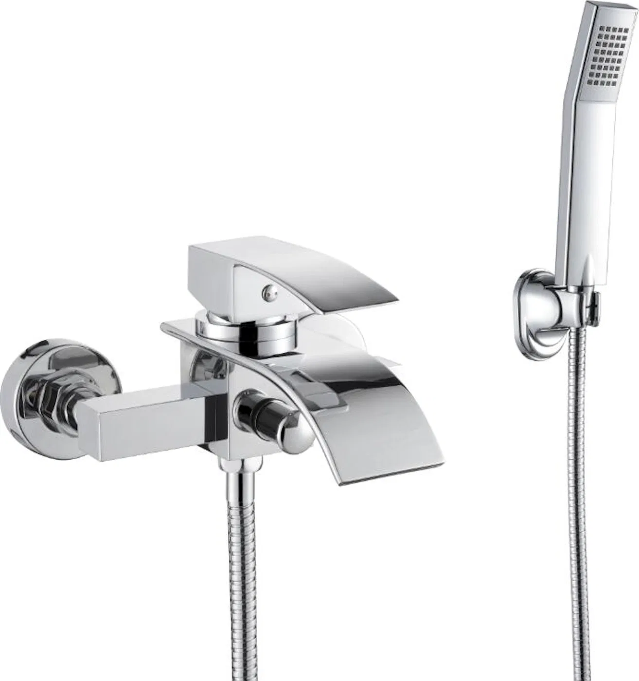 Bateria wannowa PDS Premium Exclusive+ ścienne chrom