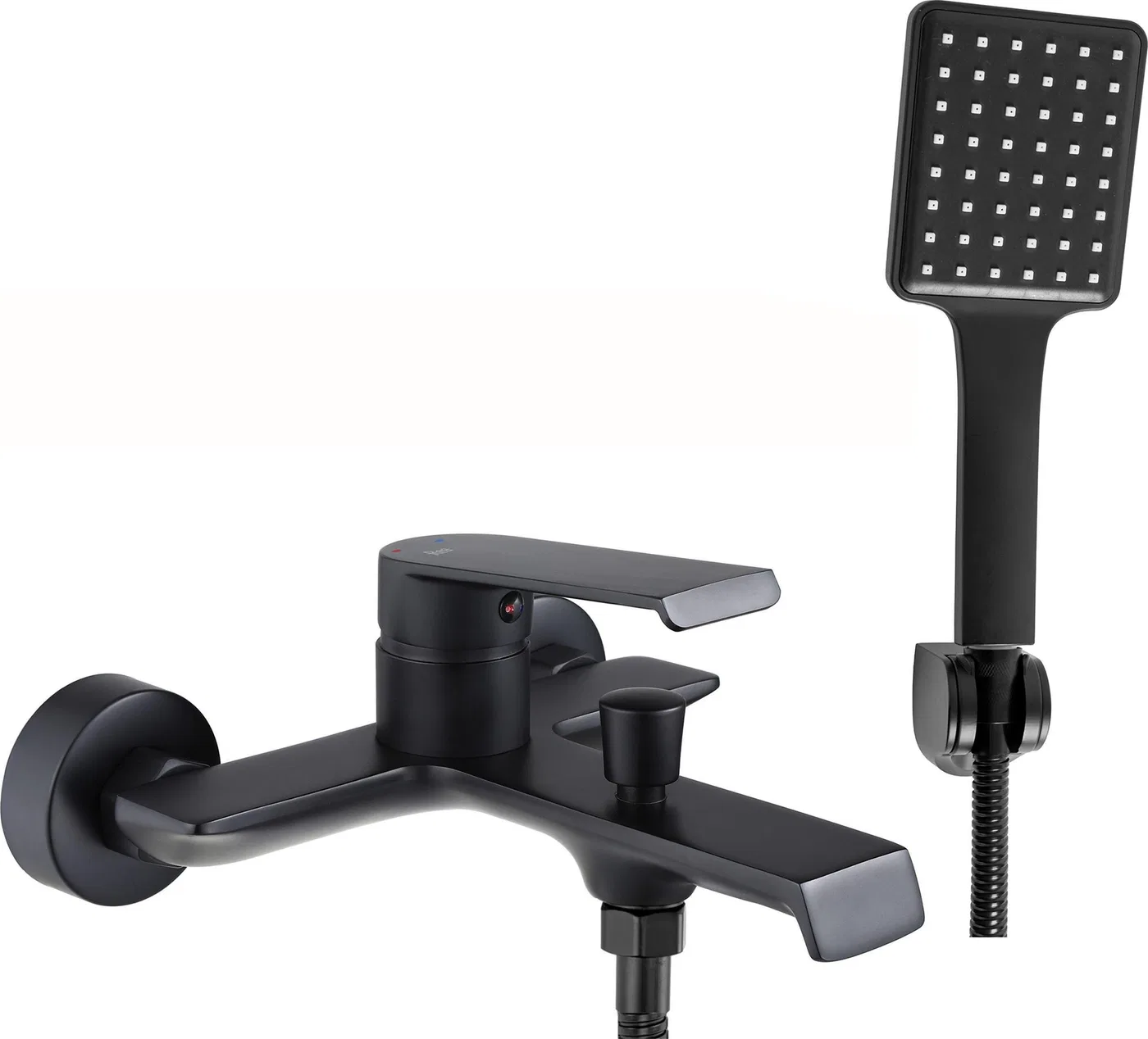 Bateria wannowa Rea Hass ścienne czarny (REA-B9967)