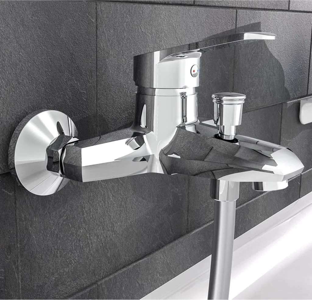 Bateria wannowa Schütte ścienne chrom (SCHTTE)