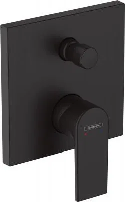 Bateria wannowa Hansgrohe Veris podtynkowe czarny (71468670)