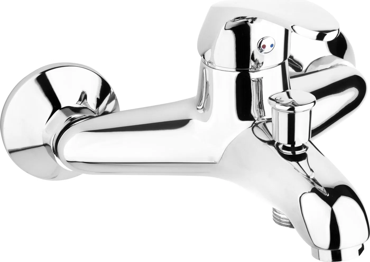 Bateria wannowa KFA Krzem ścienne chrom (4214-010-00)
