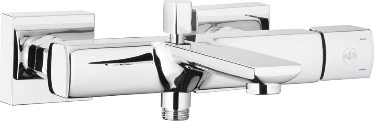 Bateria wannowa KFA Morganit ścienne chrom (4924-010-00)