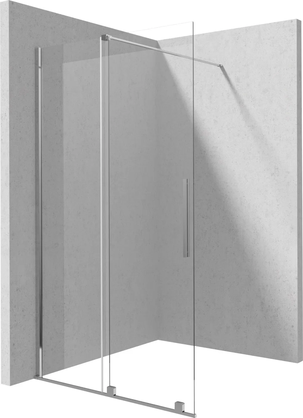 Deante Ścianka prysznicowa walk-in - przesuwna