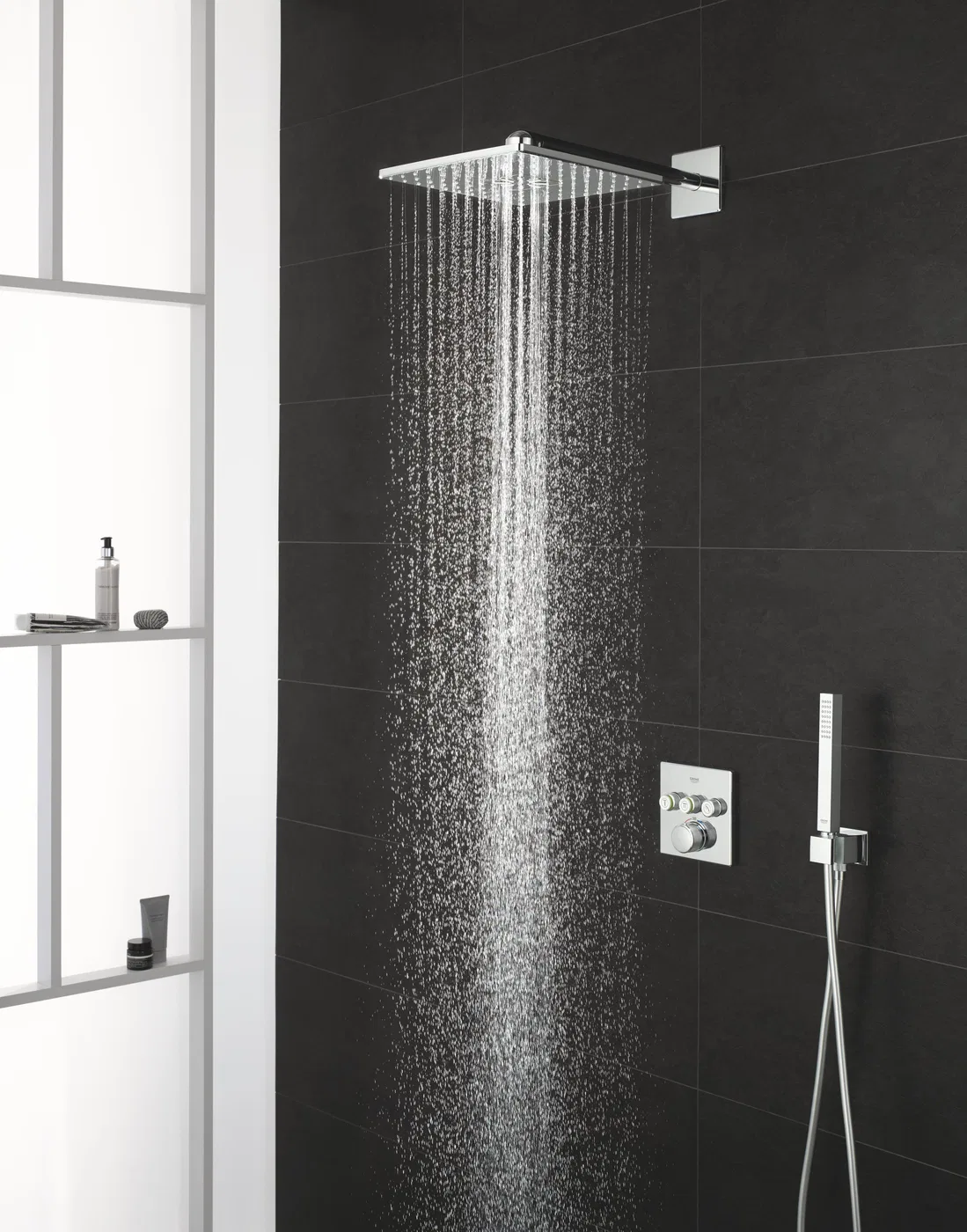 Zestaw prysznicowy Grohe Grohe SmartControl Armatura Prysznice komplet prysznicowy Chrom - 34706000
