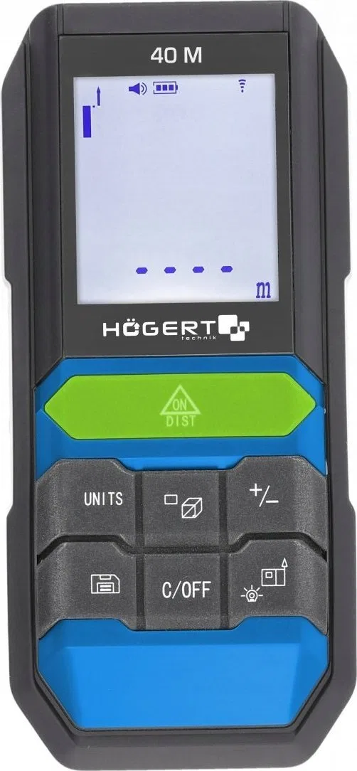Dalmierz laserowy Högert Technik Dalmierz laserowy 40m
