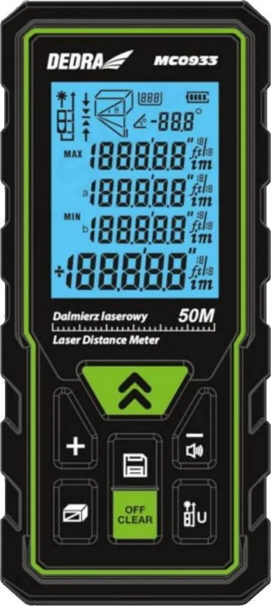 Dalmierz laserowy Dedra MC0934