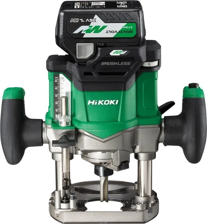 Frezarka Hikoki HIKOKI.UPPER MILLING MACHINE 36V M3612DAW2Z 2x2.5Ah BL MULTIVOLT HITSYSTEM 6-12mm