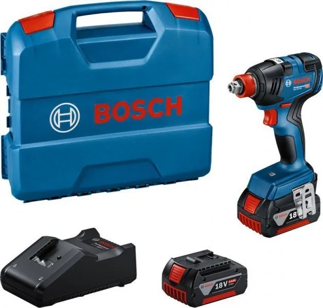 Klucz udarowy Bosch GDX 18V-200 2X4,0 LI-ION L-CASE (06019J2206)