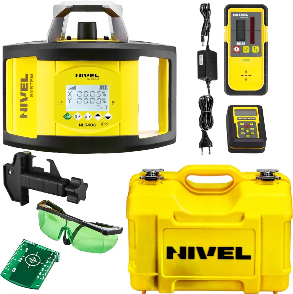 NIVEL SYSTEM NIWELATOR LASEROWY NL540 DIGITAL