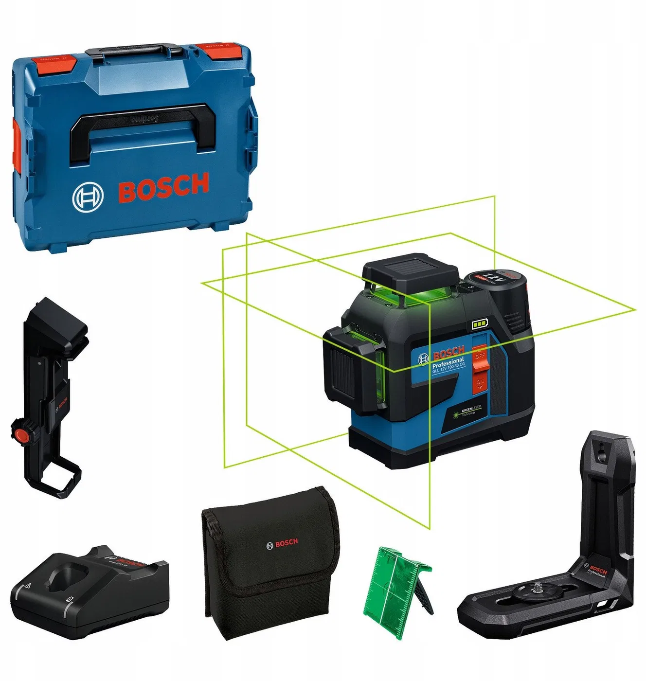 LASER BUDOWLANY GLL 12V-100-33 CG