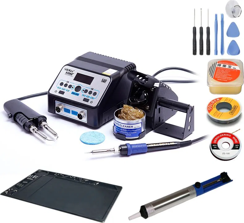 Techrebal Stacja lutownicza Yihua 938BD+ Mata KIT4