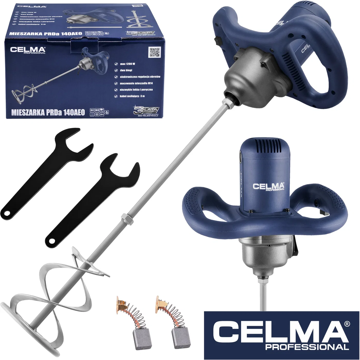 Mieszarka Celma Mieszadło elektryczne Professional PRDa 140AEO 1200W