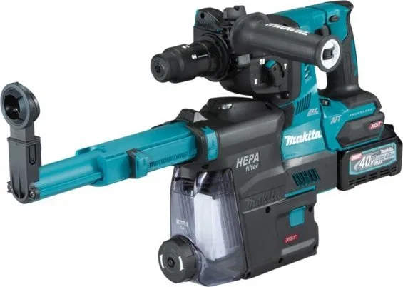 Młotowiertarka Makita MŁOTOWIERTARKA AKUMULOTOROWA SDS+ 40V XGT 2*4.0AH MAKPAC