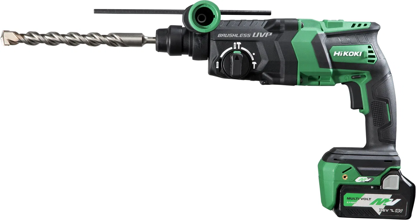 HIKOKI.HAMMER DRILL 36V DH36DPE WRZ 3.2J 2x2.5Ah MV BL HSC