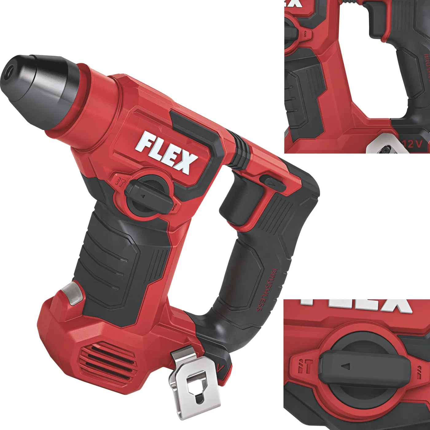 Cordless hammer drill FLEX FHE 1-16 12.0-EC C