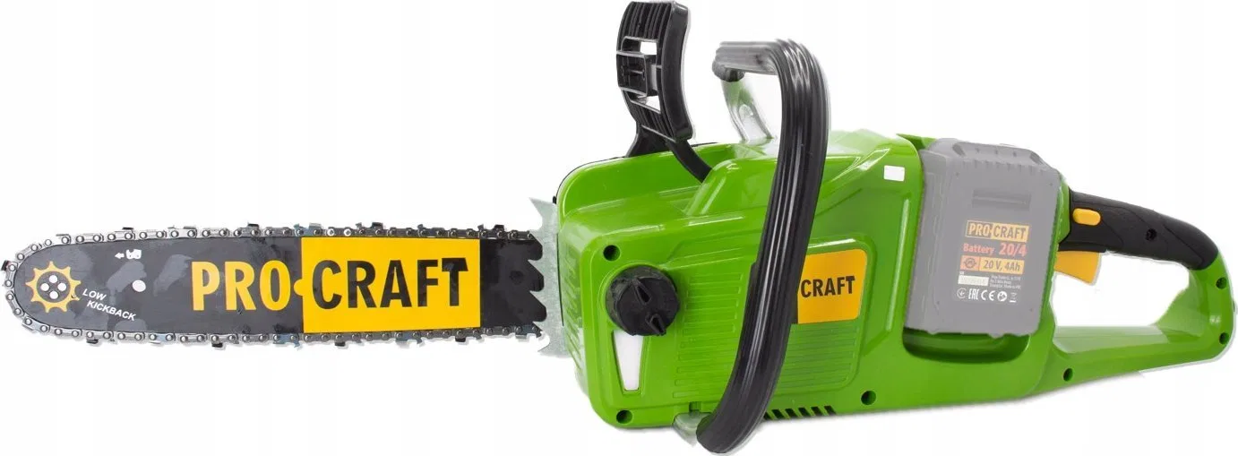 Akumuliatorinis grandininis pjūklas ProCraft PCA40/2, 2x20 V, (be akum. ir krov.)
