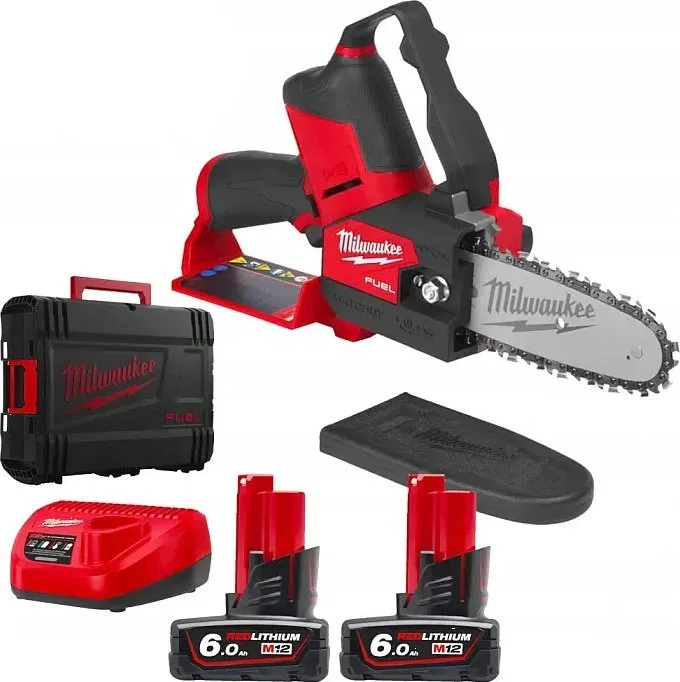 Piła łańcuchowa Milwaukee MILWAUKEE.CHAINSAW M12FHS-602X 14cm 2x6.0Ah