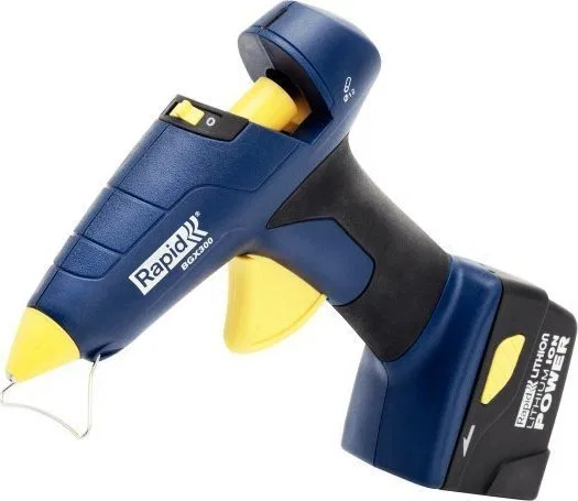 Pistolet do kleju Rapid Bezprzewodowy pistolet do kleju na gorąco Rapid BGX300 (z akumulatorem litowo-jonowym)