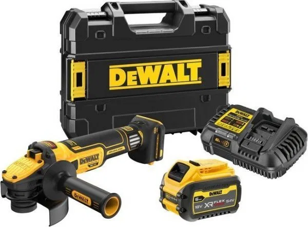 Szlifierka Dewalt SZLIFIERKA KÄTOWA AKUMULATOROWA 125 MM XR 18V 1*6.0AH T-STAK