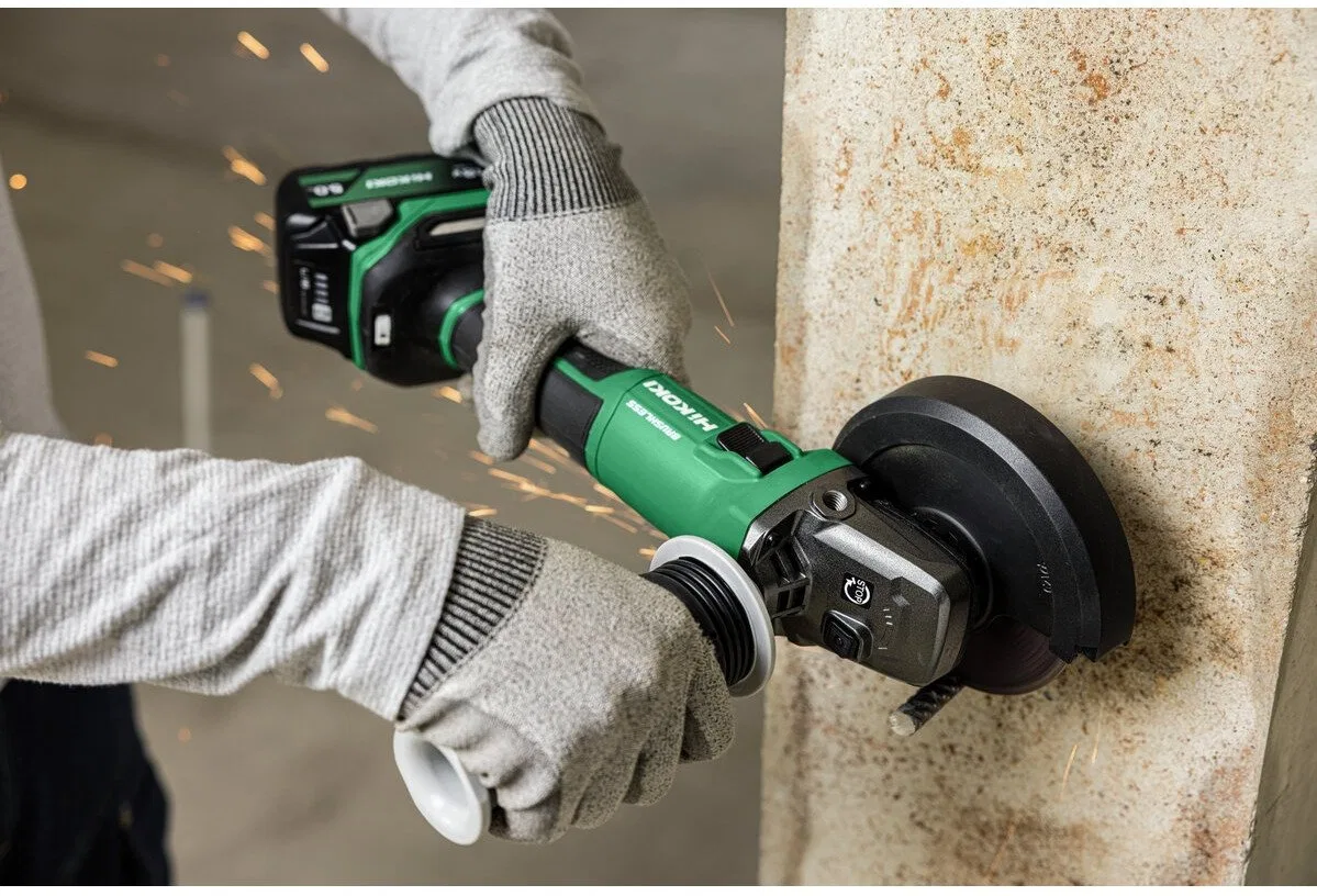 HIKOKI.ANGLE GRINDER 18V   125mm G1813DF W4Z BL DEAD SWITCH