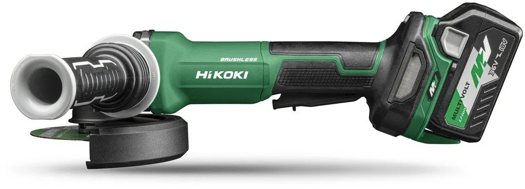 HIKOKI.ANGLE GRINDER.36V 125mm G3613DVF WQZ 2x2.5Ah MV BL DEAD SWITCH HSC