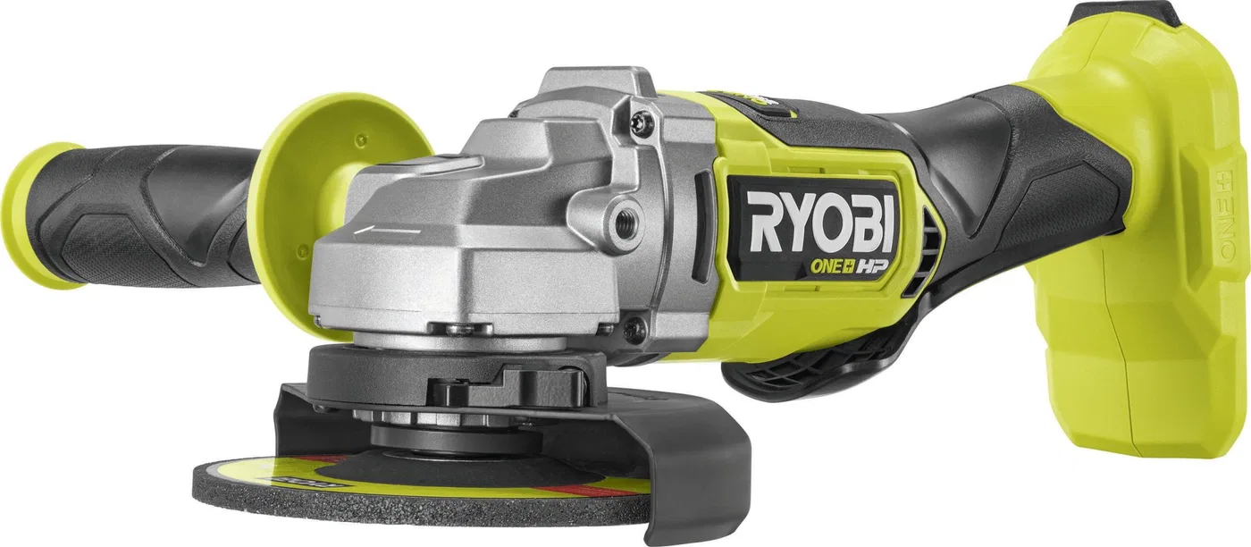 Cordless angle grinder RYOBI ONE+ HP RAG18X125-0, 18 V, 125 mm, without battery