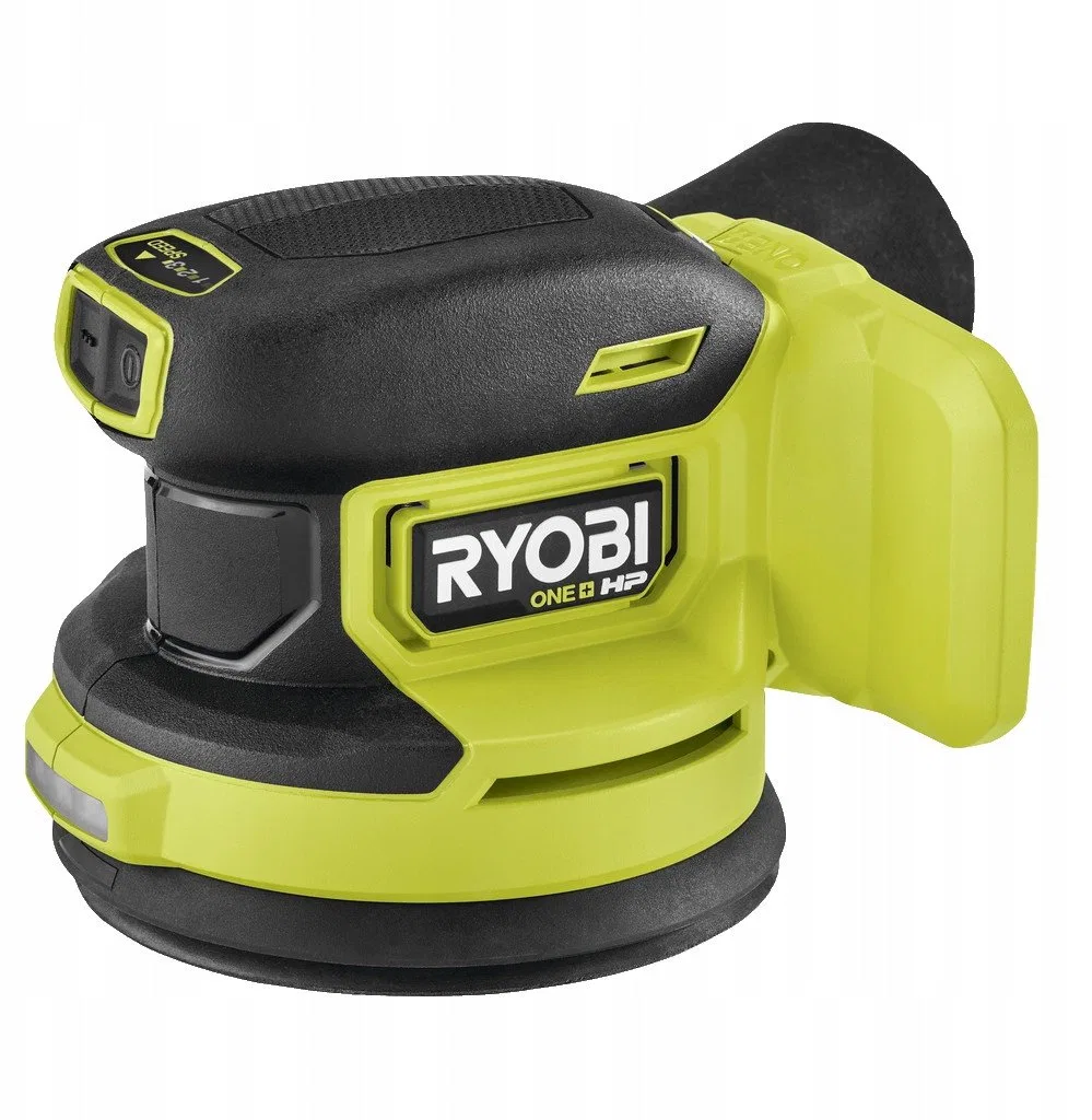 Cordless random orbital sander RYOBI ONE+ RROS18C-0, 18 V, 125 mm, without battery