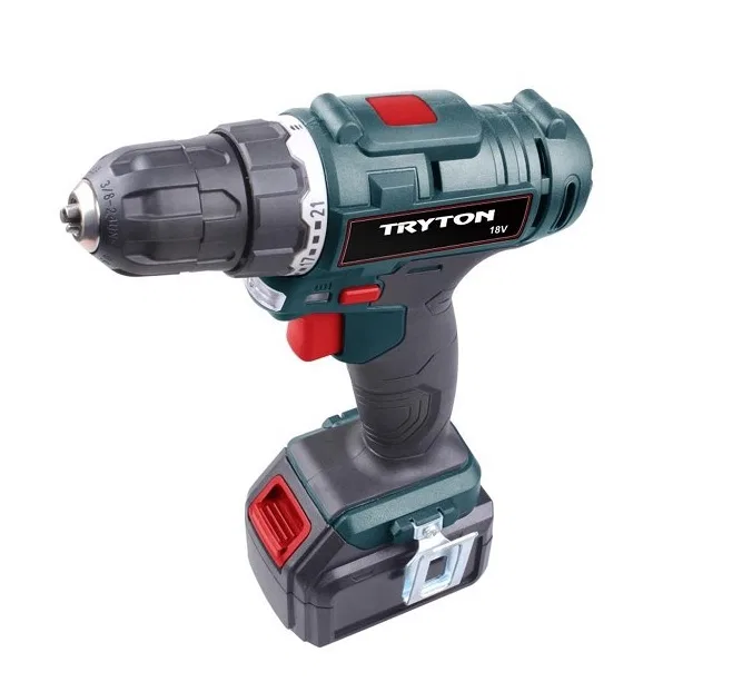 Wiertarko-wkrętarka Tryton TFV18B2 18 V 2 x akumulator 1.5 Ah