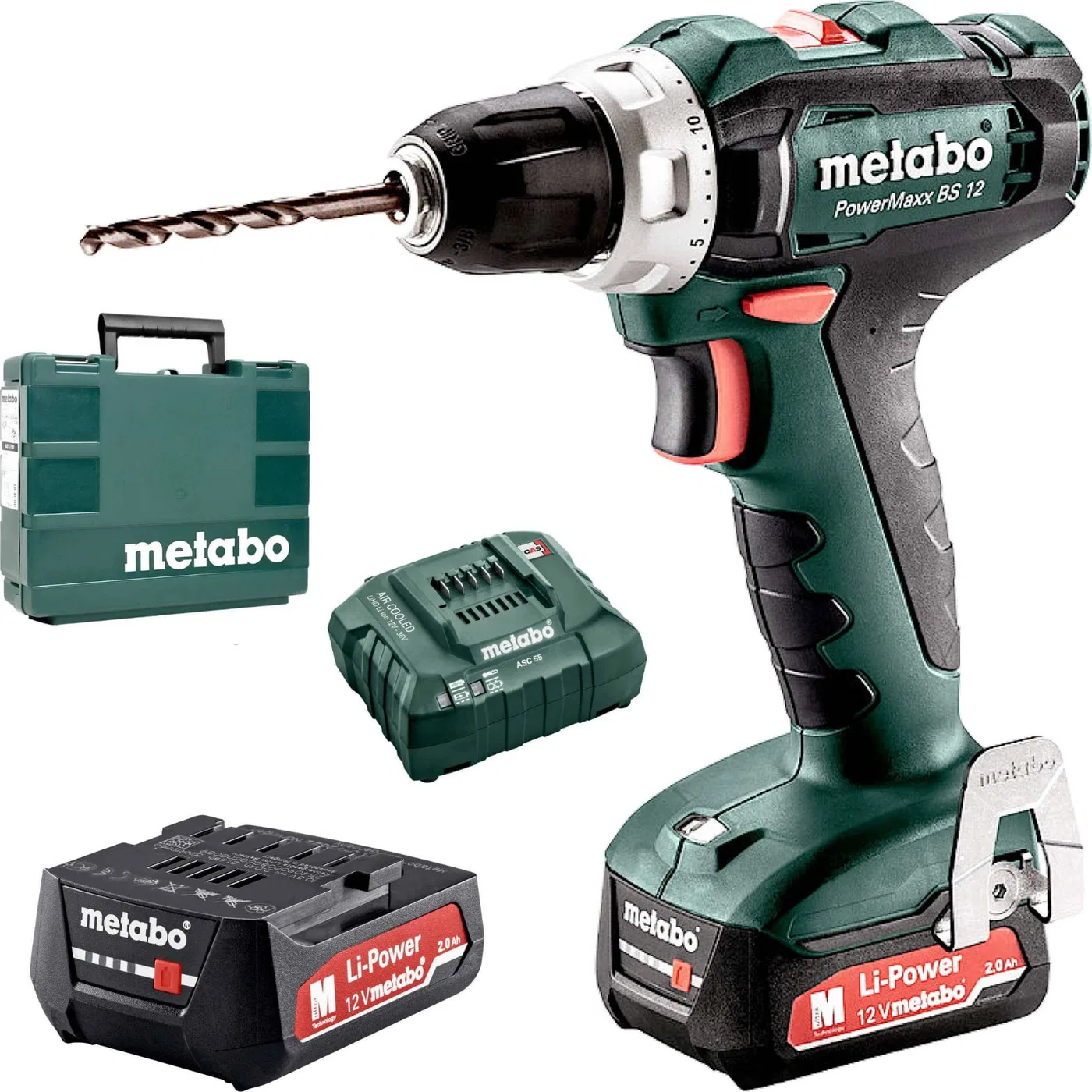 Wiertarko-wkrętarka Metabo PowerMaxx BS Basic 12 V