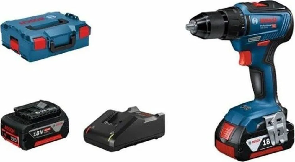 Wiertarko-wkrętarka Bosch GSR 18V-55 18 V 1 x akumulator 4 Ah