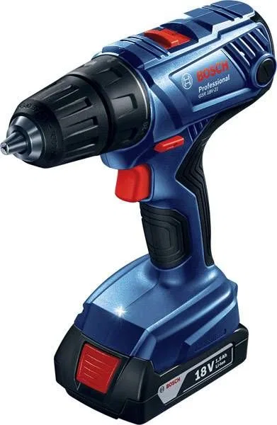 Wiertarko-wkrętarka Bosch GSR 18V-21 18 V 2 x akumulator 2 Ah (06019H1008)